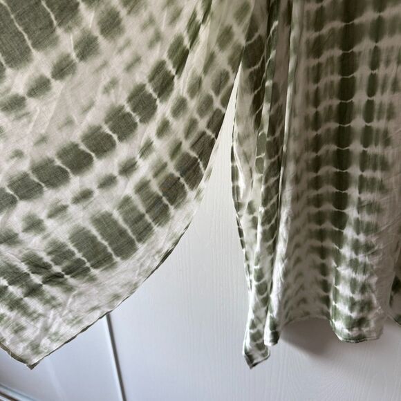 Favlux Womens Tie Dye Boho Hippie Beachy Oversized Relaxed Kimono Cover Up Small - Picture 3 of 7